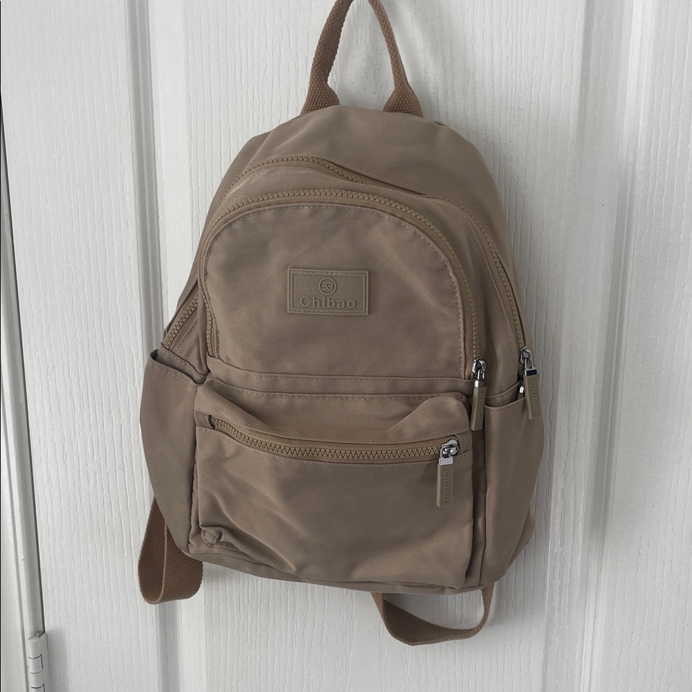 Tan Backpack